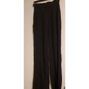 Flynn Skye Black High Waisted‎ Paper Bag Pants Size Small